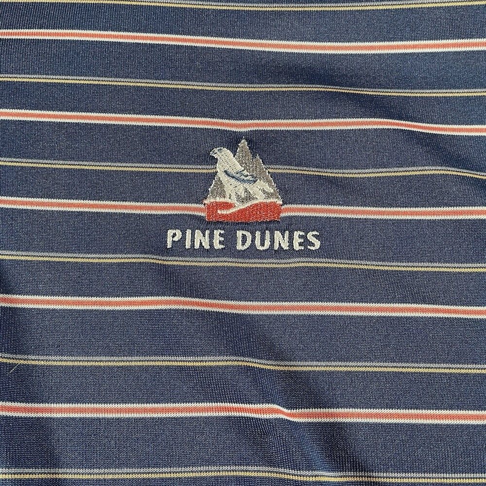 Under Armour Embroidered Pine Dunes Golf Polo Shirt L Performance Athleisure - Picture 4 of 7